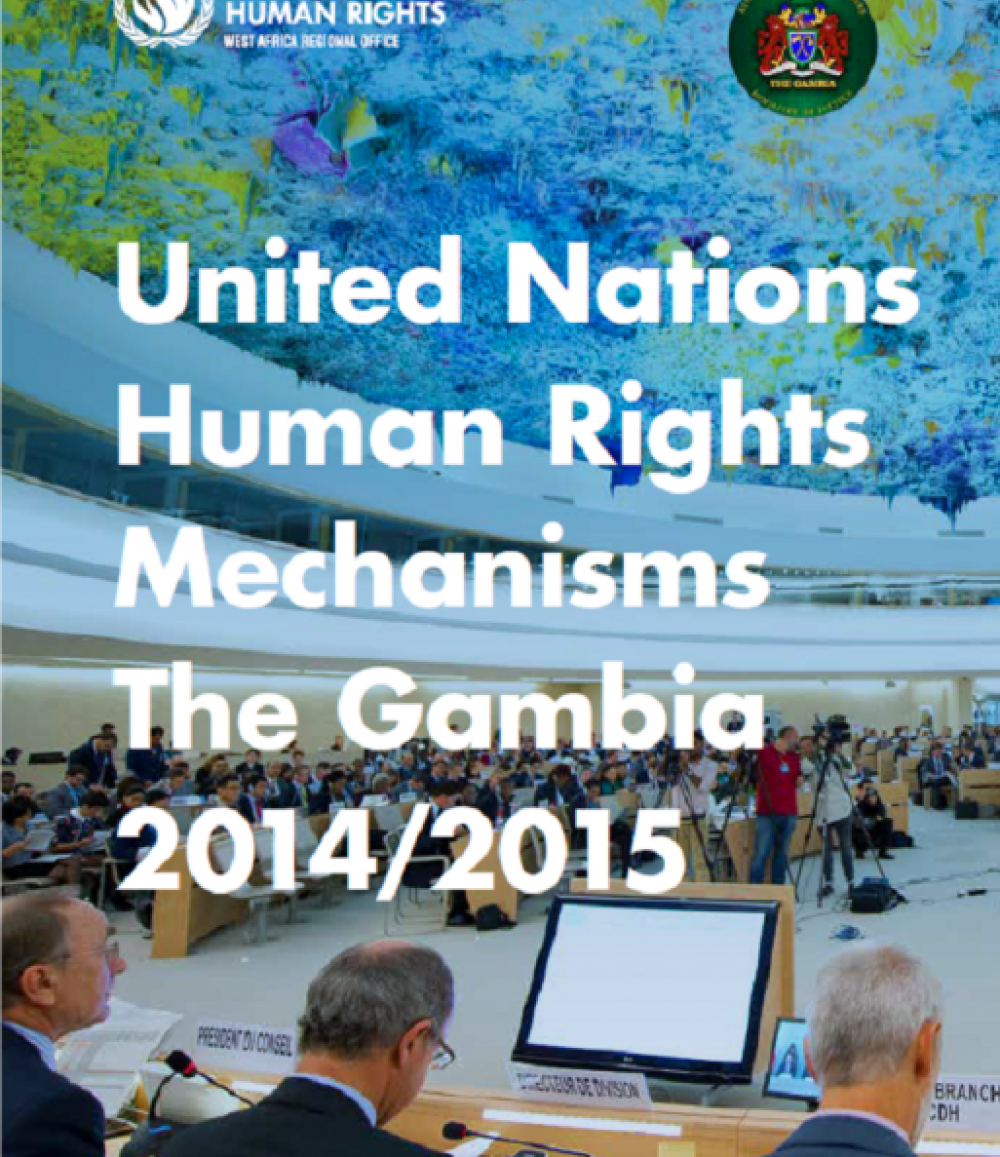 United Nations Human Rights Mechanisms The Gambia 2014/2015