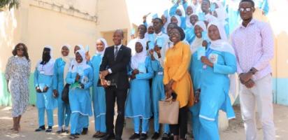 The Gambia, Banjul : OHCHR WARO Regional Representative, Mr Robert Kotchani, participates in the Annual Regional Consultation of National Human Rights Institutions in West Africa and meets partners to promote the #HumanRights75 Campaign.