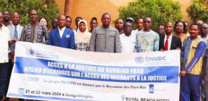 Situation des migrants au Burkina Faso : le HCDH appuie un échange sur l’accès des migrants à la justice dans le cadre du Projet PROMIS